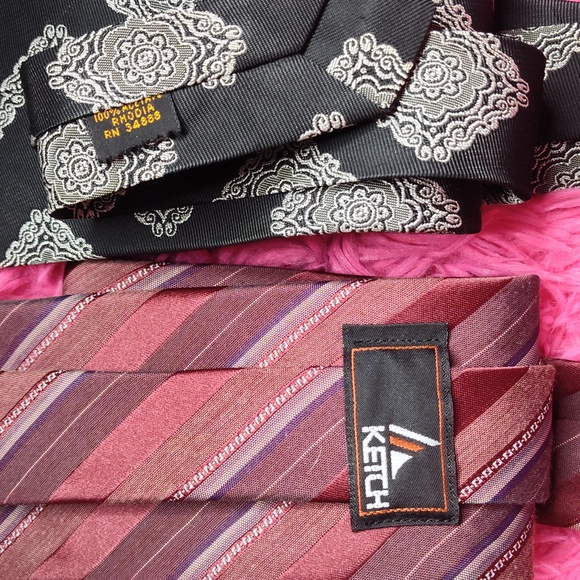 Neck Tie 5 pcs Assorted Brand and Colors - Picture 4 of 5
